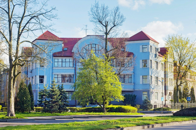Амалиенау калининград на карте города