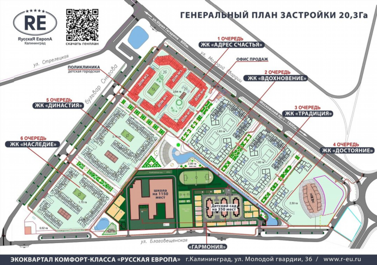 Генеральный план калининград