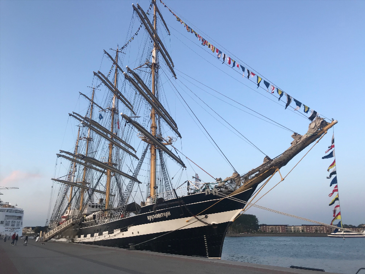 Крузенштерн в калининграде