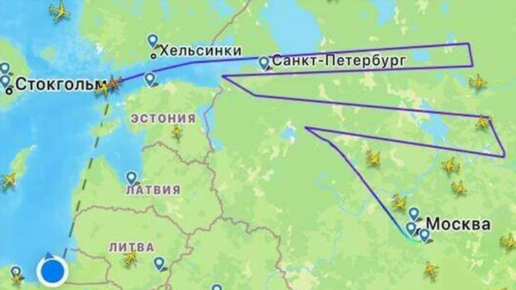 Маршрут москва калининград на самолете