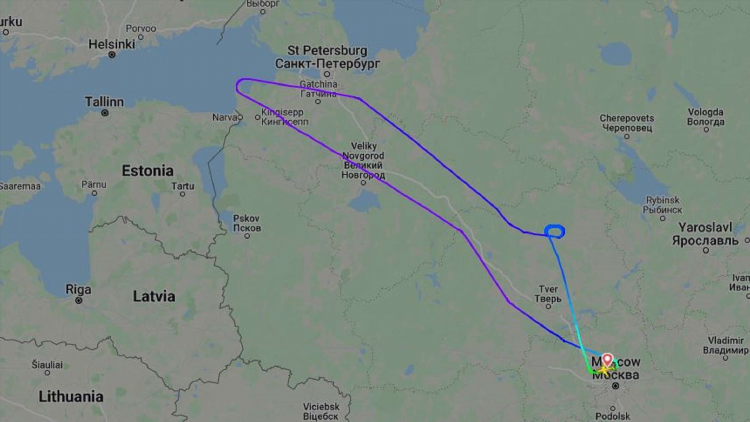 Петербург калининград расстояние на машине