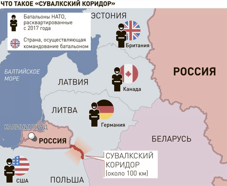 Польша литва калининград