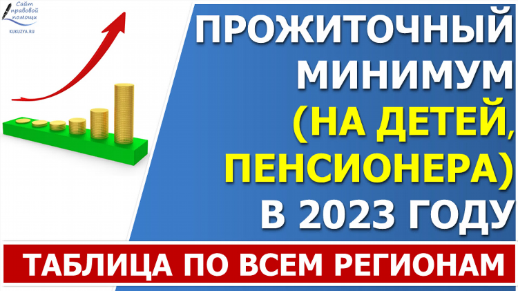 Прожиточный минимум на ребенка в калининграде
