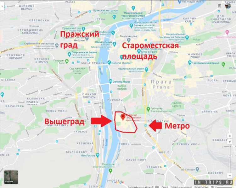 Расстояние от калининграда до праги